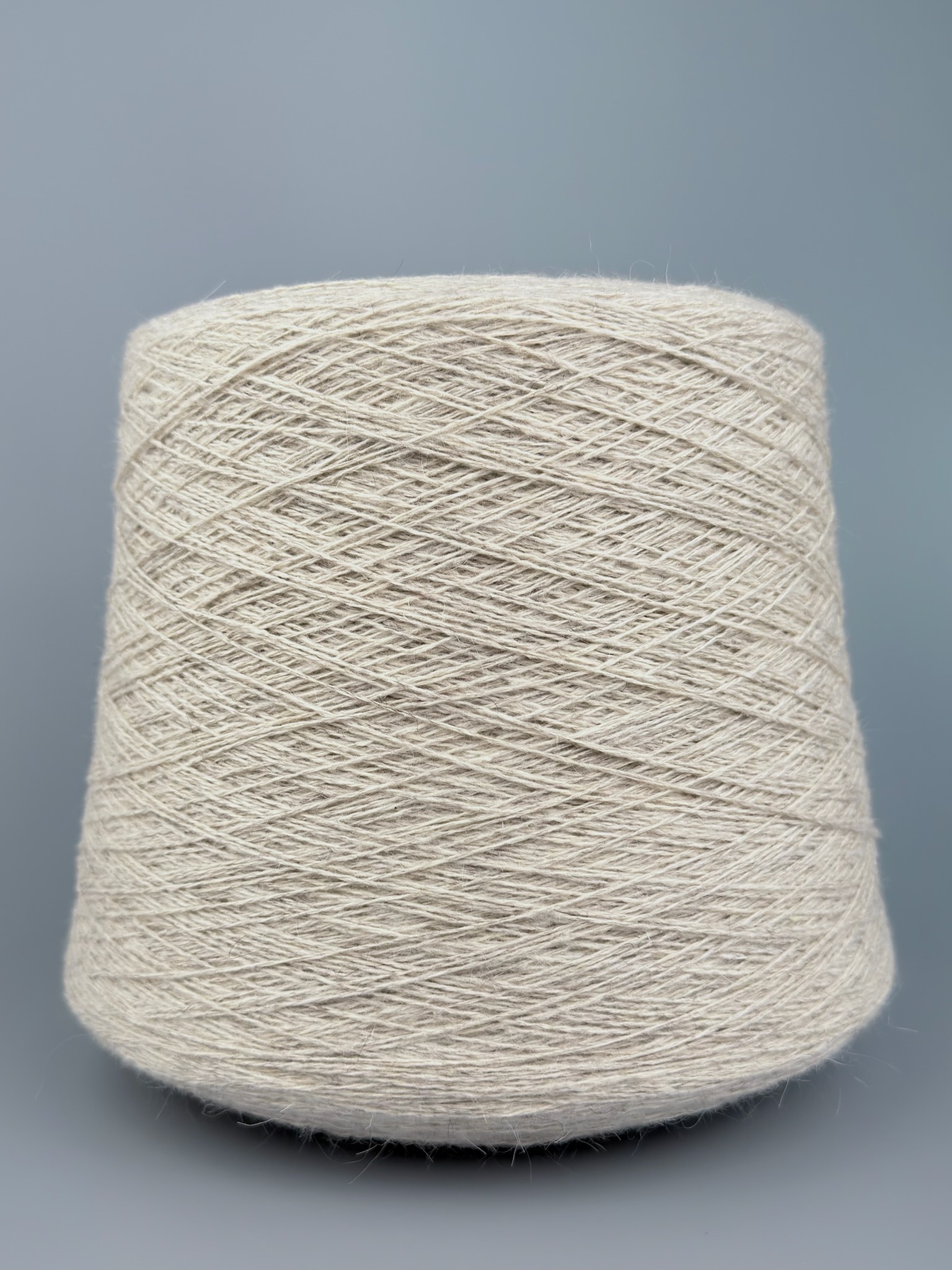 Loro Piana CashWM Nm 2/12 – Kaschmir & Kid Mohair Garn col. Naturale Mélange foto 2
